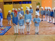 Šmoulové - závěrečné vystoupení 2017